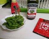 枝豆のペペロンチーノ風炒め作り方1写真