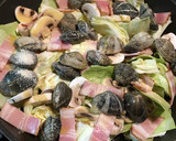 アヒージョ風☆浅利とキャベツのFP蒸し。作り方3写真