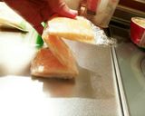 チーズの塊をスライスチーズに→冷凍保存☆作り方4写真