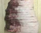 ブロック肉 【絲】作り方1写真