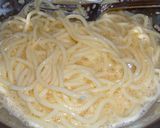 余ったスパゲティでオムレツ作り方1写真