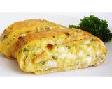 パセリとチーズの玉子焼き作り方3写真