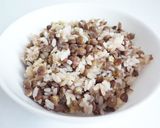 レンズ豆の炊き込みご飯作り方3写真