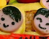遠足キャラ弁当☆バスに乗って動物園♪作り方4写真