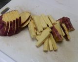 サツマイモのペペロンチーノ作り方2写真