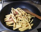 サツマイモのペペロンチーノ作り方8写真