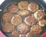イワシの照り焼きハンバーグ作り方4写真
