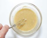 豚肉とほうれん草のゴマ味噌炒め作り方1写真