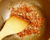 豚肉とほうれん草のゴマ味噌炒め作り方3写真