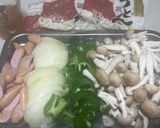 ♡簡単ランチ♡もちもちうどんナポリタン♡作り方1写真