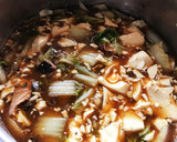 簡単時短節約！鯖缶の白菜豆腐卵とじ☆作り方2写真