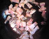 豆苗とベーコンのにんにく醤油炒め作り方3写真
