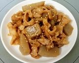 ご飯がススム☆ガリバタ豚こま＆コンニャク作り方6写真