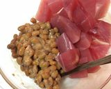 アレンジ自在♡マグロ納豆ネバネバ和え作り方1写真