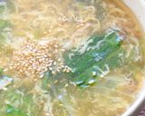 即席！レタスたっぷり✿かきたま汁✿作り方8写真