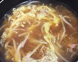 もやしカニカマ！あんがトロトロ中華スープ作り方3写真