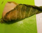 鶏モモ肉のロール白菜　ミルクスープ風作り方11写真