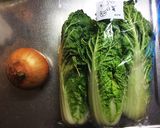 重ねて10分♪白菜と豚バラの豆乳煮作り方1写真