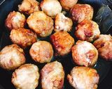豚こまチーズボールのマスタード煮込み作り方9写真