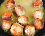 豚こまチーズボールのマスタード煮込み作り方11写真