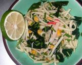 今日のサラダうどん作り方2写真