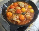 ニトスキでチキンのトマトジュース煮込み作り方6写真