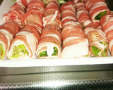 節約レシピ 水菜巻豚肉すき焼き風作り方2写真