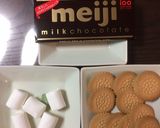 簡単美味しい^ ^マシュマロサンド作り方1写真