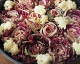 紫白菜のスープ作り方2写真
