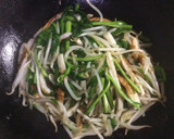 ちくわともやしとニラのカレー炒め作り方4写真