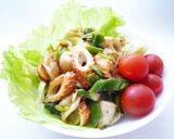ちくわと長ねぎのオイスターソース炒め作り方4写真