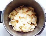 シュウマイの皮で　一口アップルパイ作り方1写真