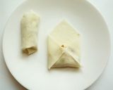 シュウマイの皮で　一口アップルパイ作り方4写真