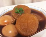 大根と卵の煮物。圧力鍋で簡単しみしみ！作り方4写真