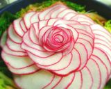 お鍋を華やかに♡サラダ大根de大輪のお花作り方6写真