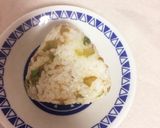 大根の葉のおにぎり。作り方2写真