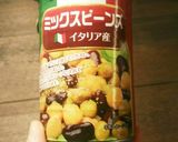 お豆さんたっぷり♡レタスと玉ねぎのスープ作り方1写真
