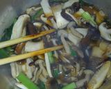 簡単！鶏むね肉と小松菜ときのこの柚子煮＊作り方6写真