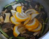 簡単！鶏むね肉と小松菜ときのこの柚子煮＊作り方7写真