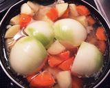 パクチー香るチキンスープ作り方4写真