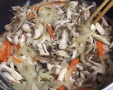 豚ロース焼き☆きのこたっぷりトマトソース作り方17写真