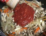 豚ロース焼き☆きのこたっぷりトマトソース作り方18写真