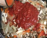 豚ロース焼き☆きのこたっぷりトマトソース作り方19写真