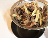 ☆牛ごぼうの炊き込みご飯☆作り方4写真