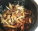 ☆牛ごぼうの炊き込みご飯☆作り方6写真