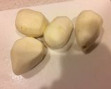 コロコロ里芋の揚げ焼き照り焼きポテト作り方1写真