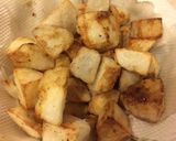 コロコロ里芋の揚げ焼き照り焼きポテト作り方6写真