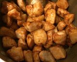 コロコロ里芋の揚げ焼き照り焼きポテト作り方7写真