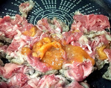 柿を使った すき焼き作り方3写真