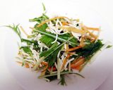 豆腐干絲と水菜とにんじんのサラダ作り方6写真